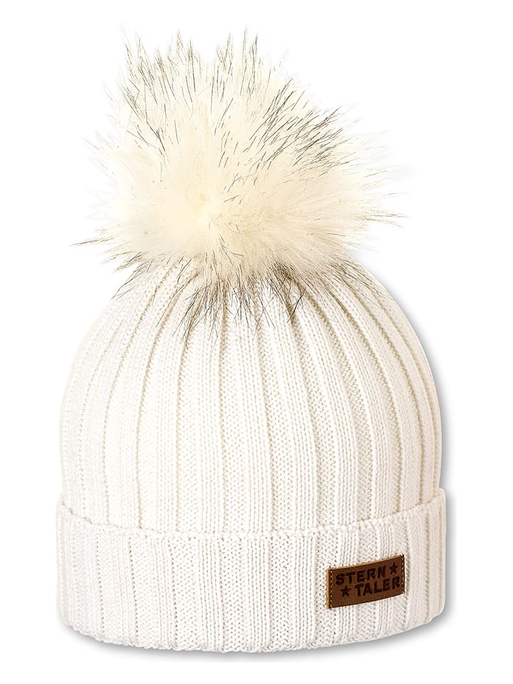 Sterntaler Bommelmütze in Creme günstig kaufen
