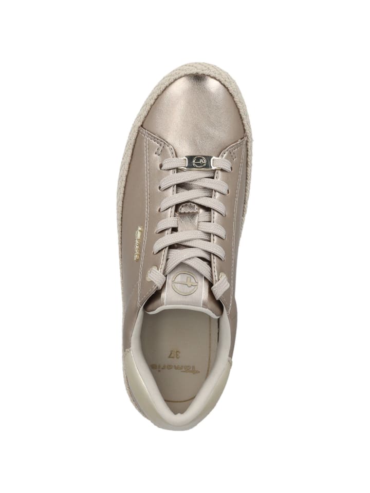 Tamaris Schnürschuhe in Gold günstig kaufen