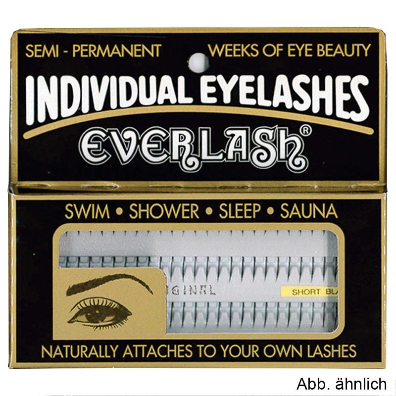 Everlash Einzelwimpern short, schwarz