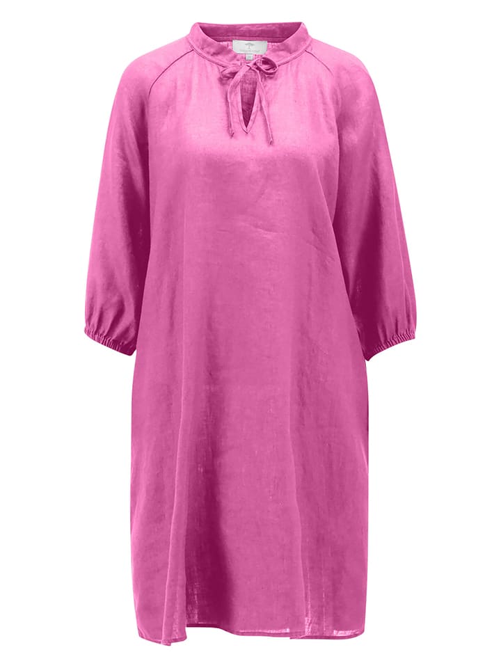 FYNCH-HATTON Leinen-Kleid in Pink günstig kaufen