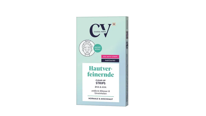 CV Hautverfeinernde Clear-up Strips