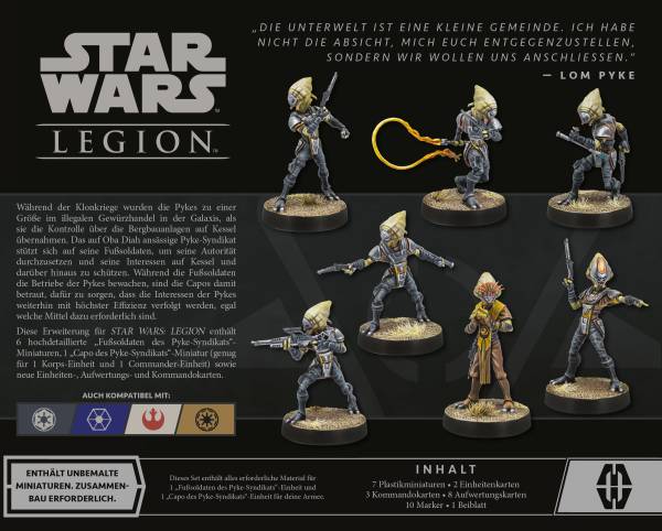 Star Wars: Legion – Fußsoldaten des Pyke-Syndikats (Erw.)