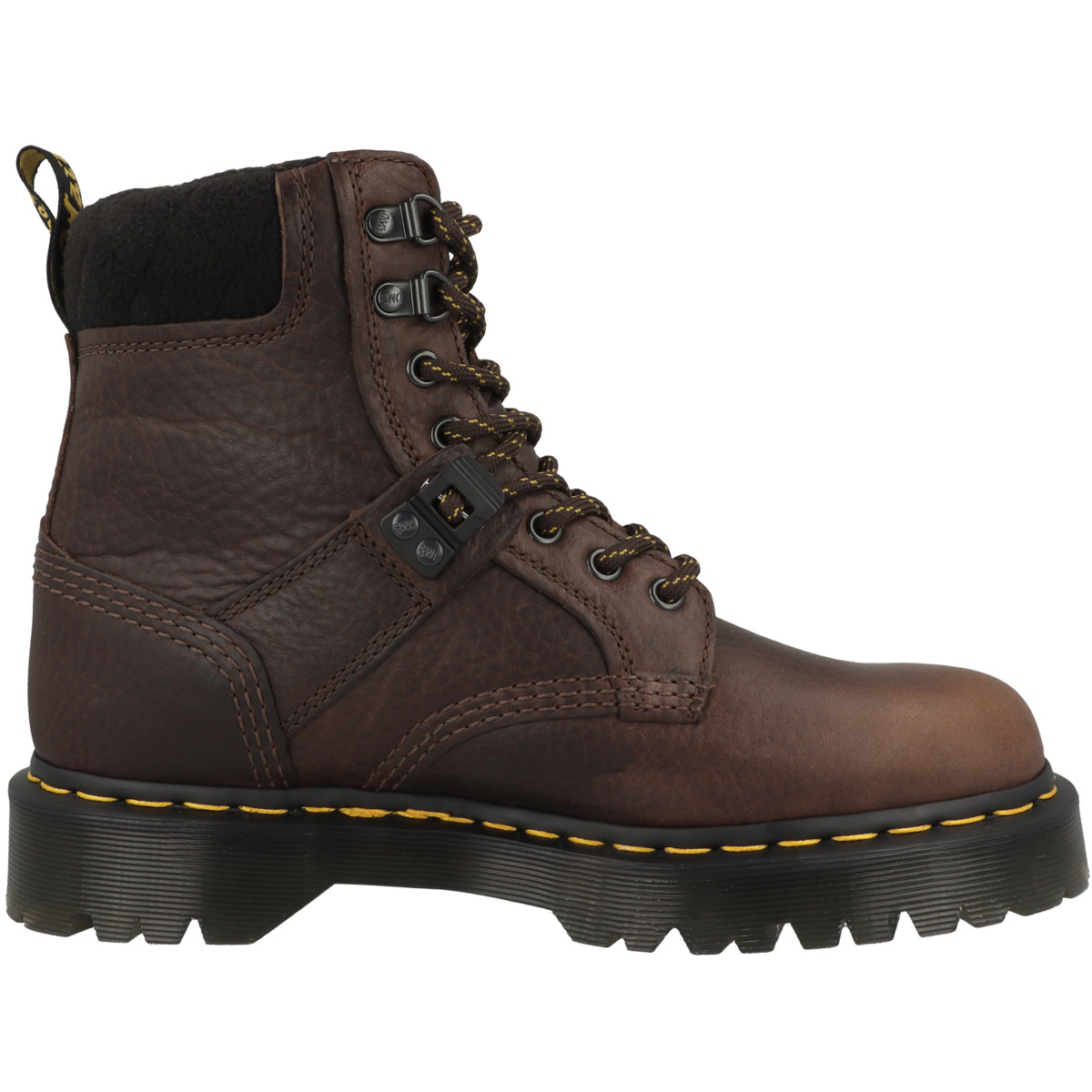 Dr. Martens 1460 Bex Fur Lined Schnürboots braun
