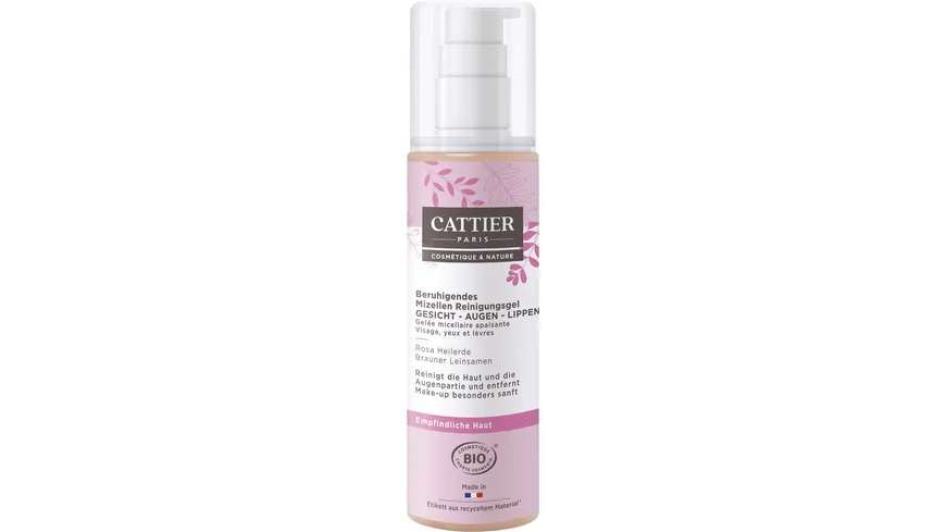 CATTIER Pulpe fondante Beruhigendes Mizellen Reinigungsgel 200 ml