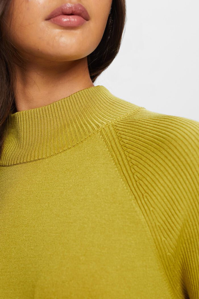 Pullover mit Stehkragen, LENZING™ ECOVERO™