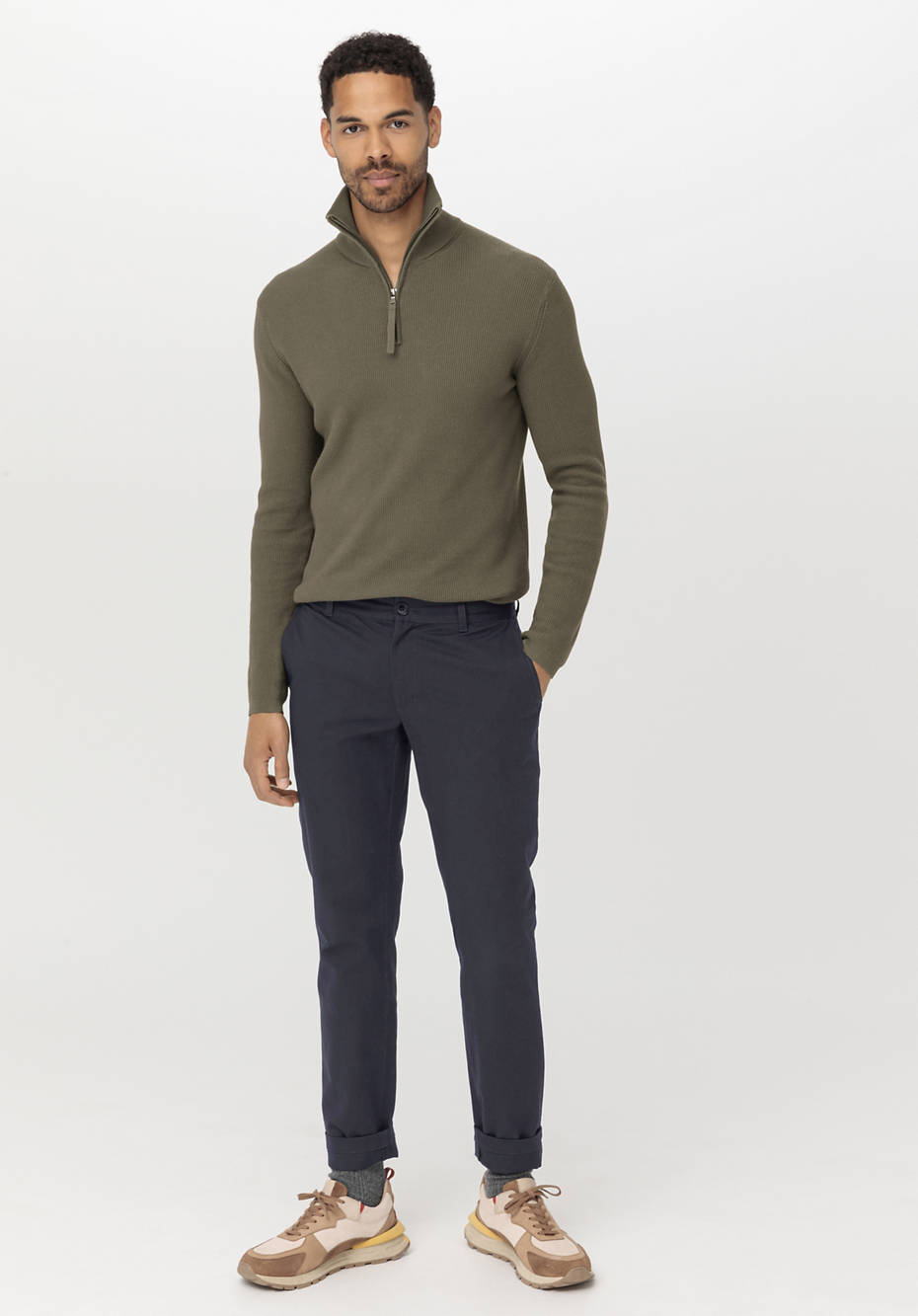 Chino Lenn Regular aus Bio-Baumwolle mit Hanf