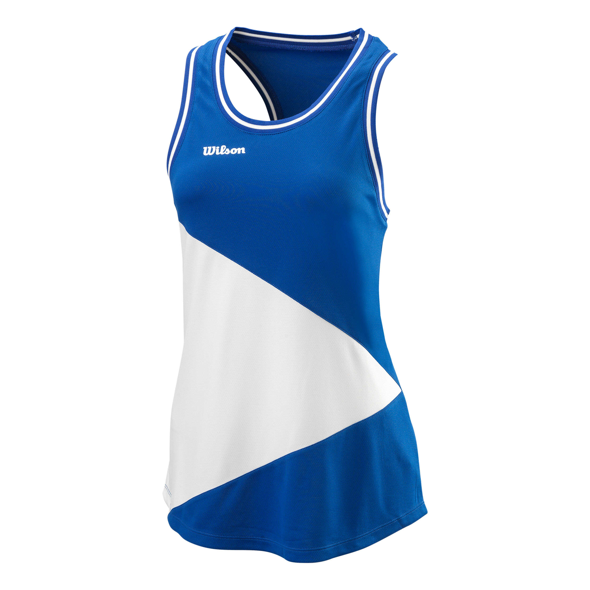 Team II Tank-Top Damen - Blau, Weiß