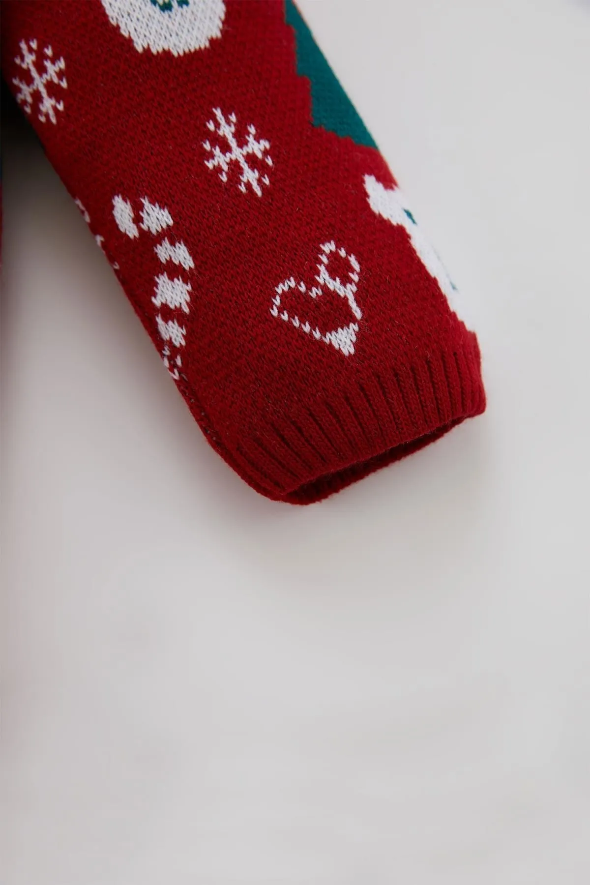 DeFacto  Strickoverall-Mütze für Babys mit Neujahrsmotiv, 2er-Set