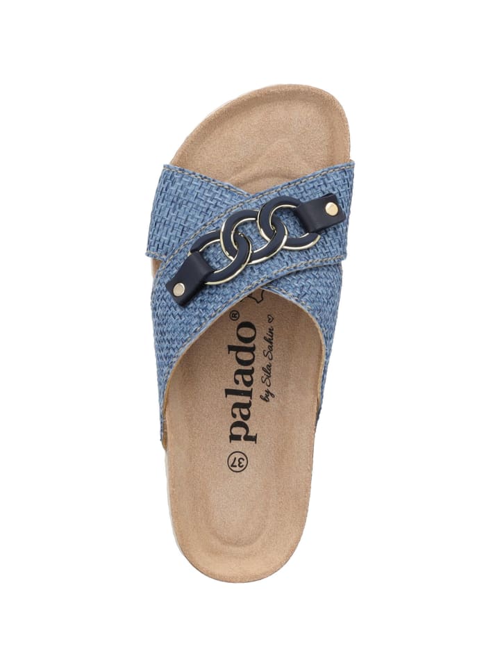 palado Pantoletten in Blau günstig kaufen