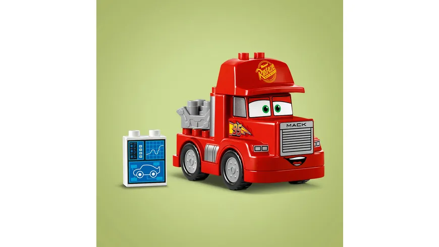 LEGO DUPLO 10417 |  and Pixar’s Cars Mack beim Rennen LKW Truck