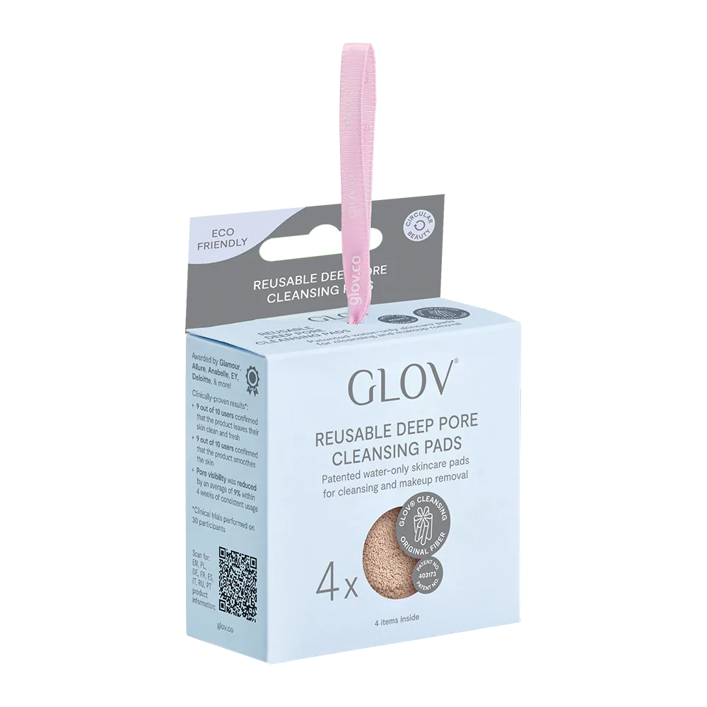 Glov Moon Pads Πρωτότυπα Επαναχρησιμοποιήσιμα Καλλυντικά Σερβιέτες από Ίνες