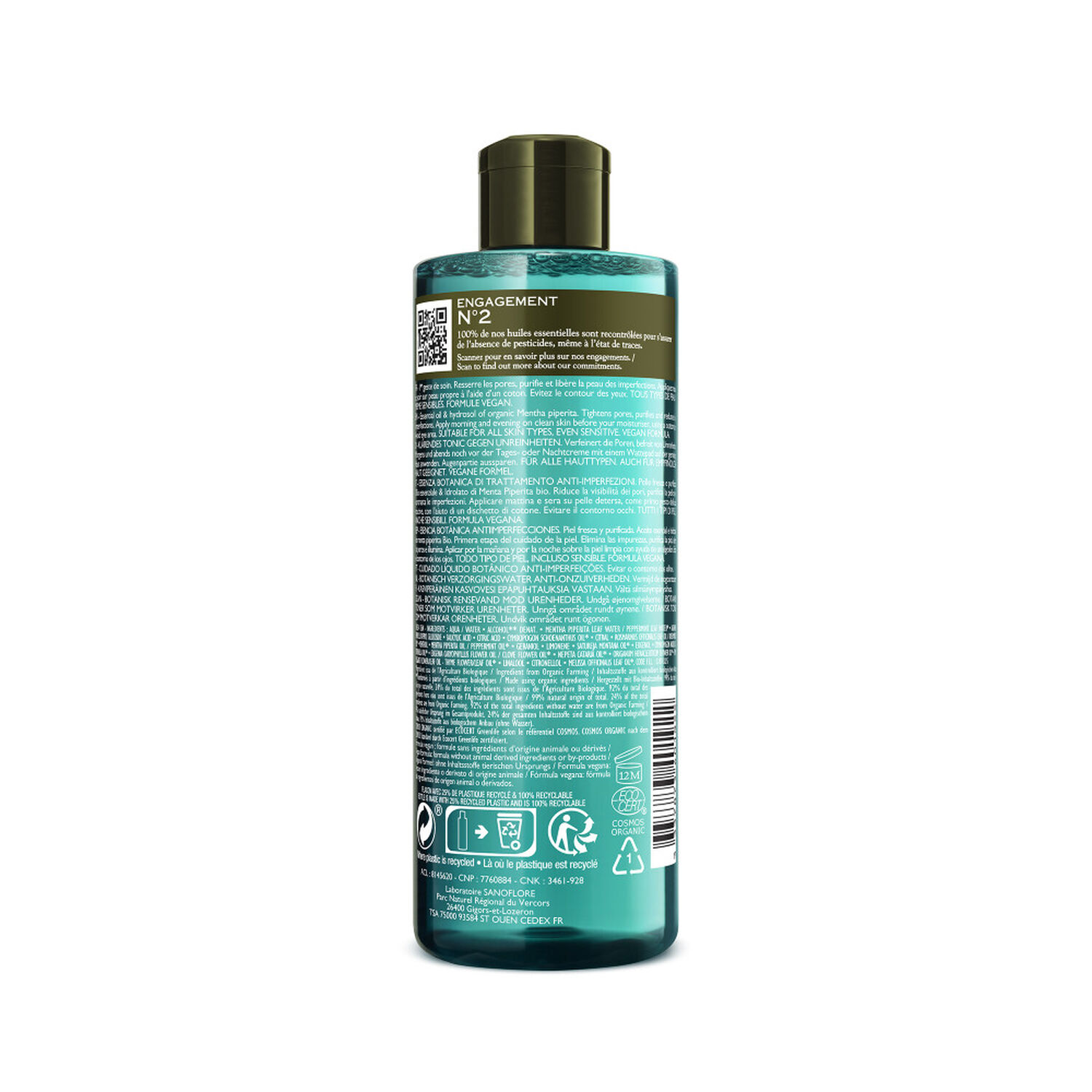 Sanoflore Aqua Magnifica Eau de Soin Botanique Anti-Imperfections