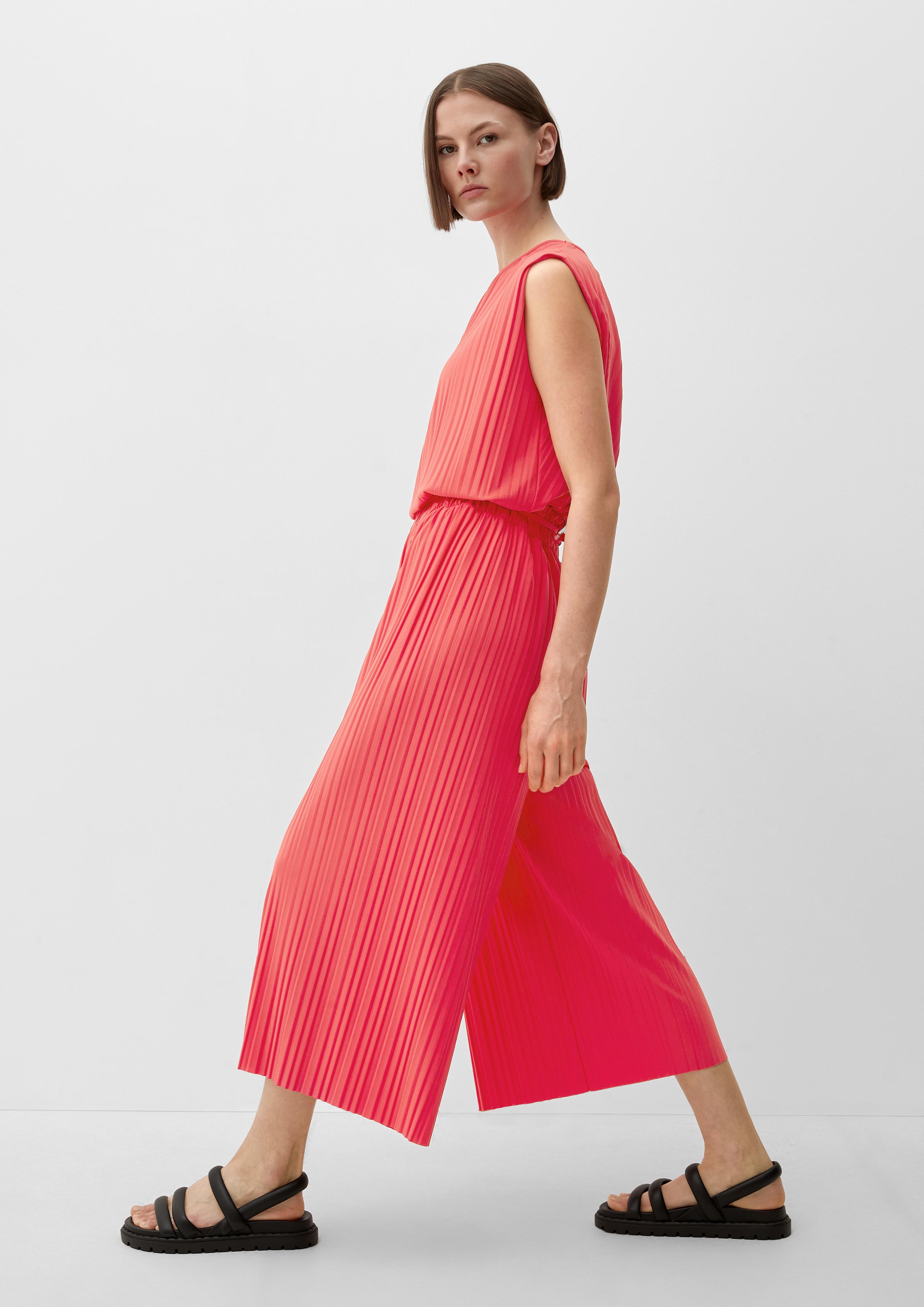 Loose: Culotte mit Plisseefalten  2129980-4515