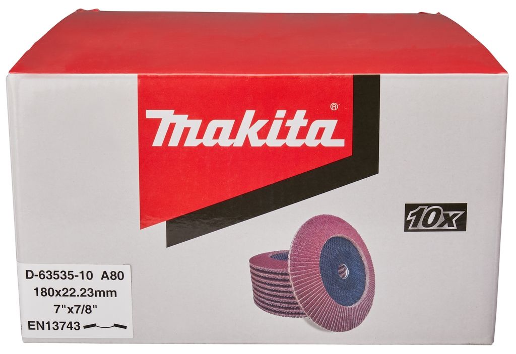 Makita Tilbehør D-63535-10 Lamskive 180mm A80