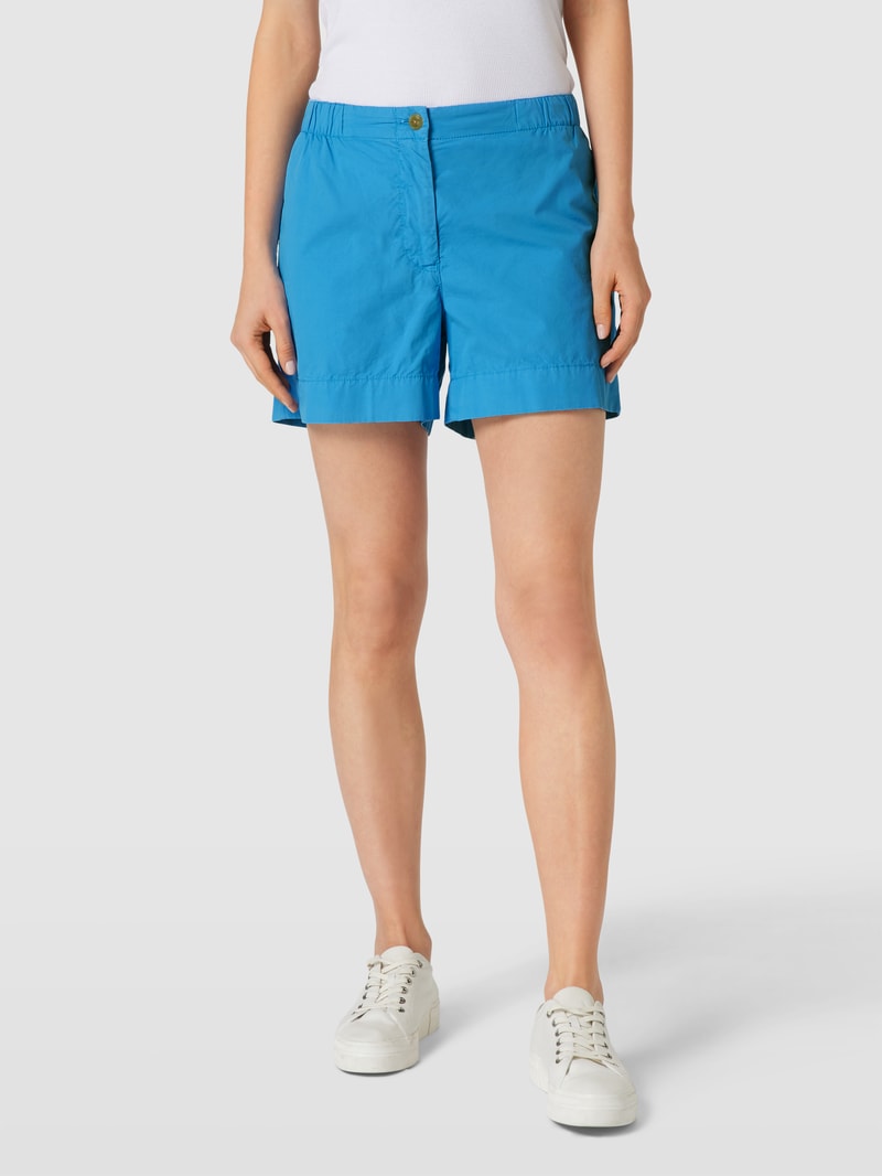 Shorts mit elastischem Bund in ozean blau