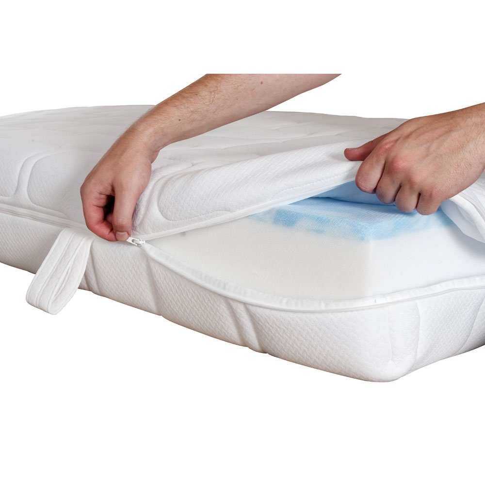 Komfortschaummatratze Duo Gel Comfort, Beco, 20 cm hoch, mit Gelschaum