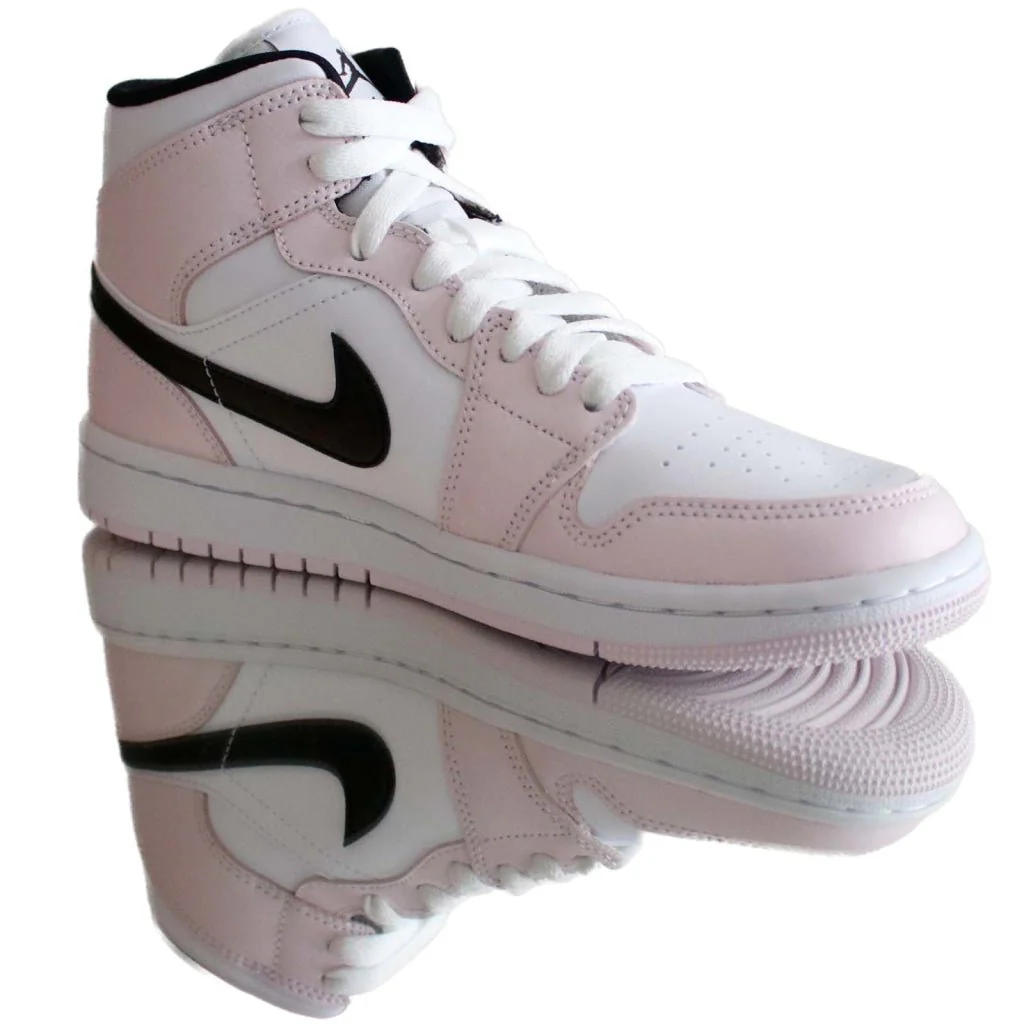 Jordan 1 Mid Barely Rose