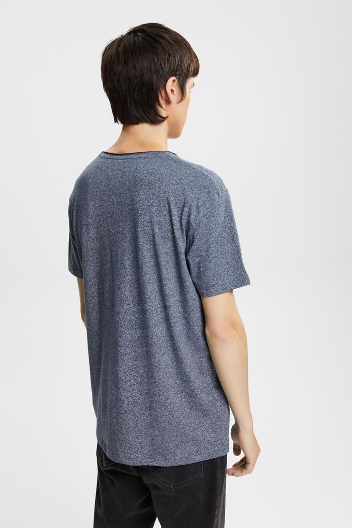 Recycelt: meliertes Jersey-T-Shirt