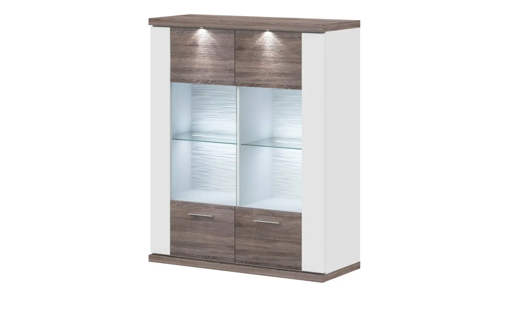 Primo Hängevitrine  Titan