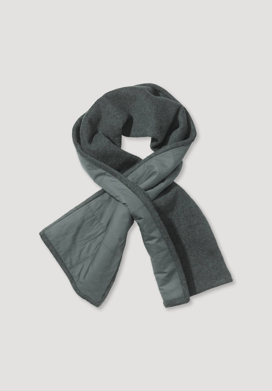 Nature Shell Unisex Schal mit Schurwoll-Wattierung