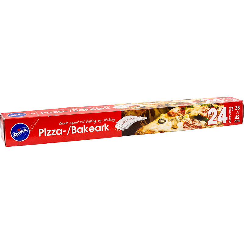 Quick Pizza- /bakepapir 24 ark, quick