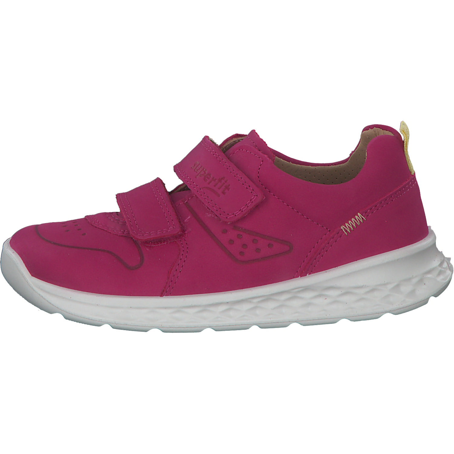 Superfit BREEZE 00365 W, Lauflernschuhe, Kinder, PINK/GELB