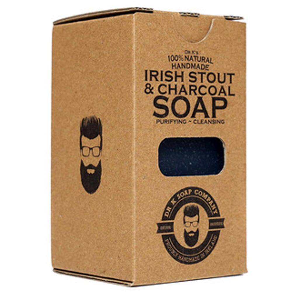 Dr K Soap Company Irish Stout & Charcoal Body Soap XL 225 g