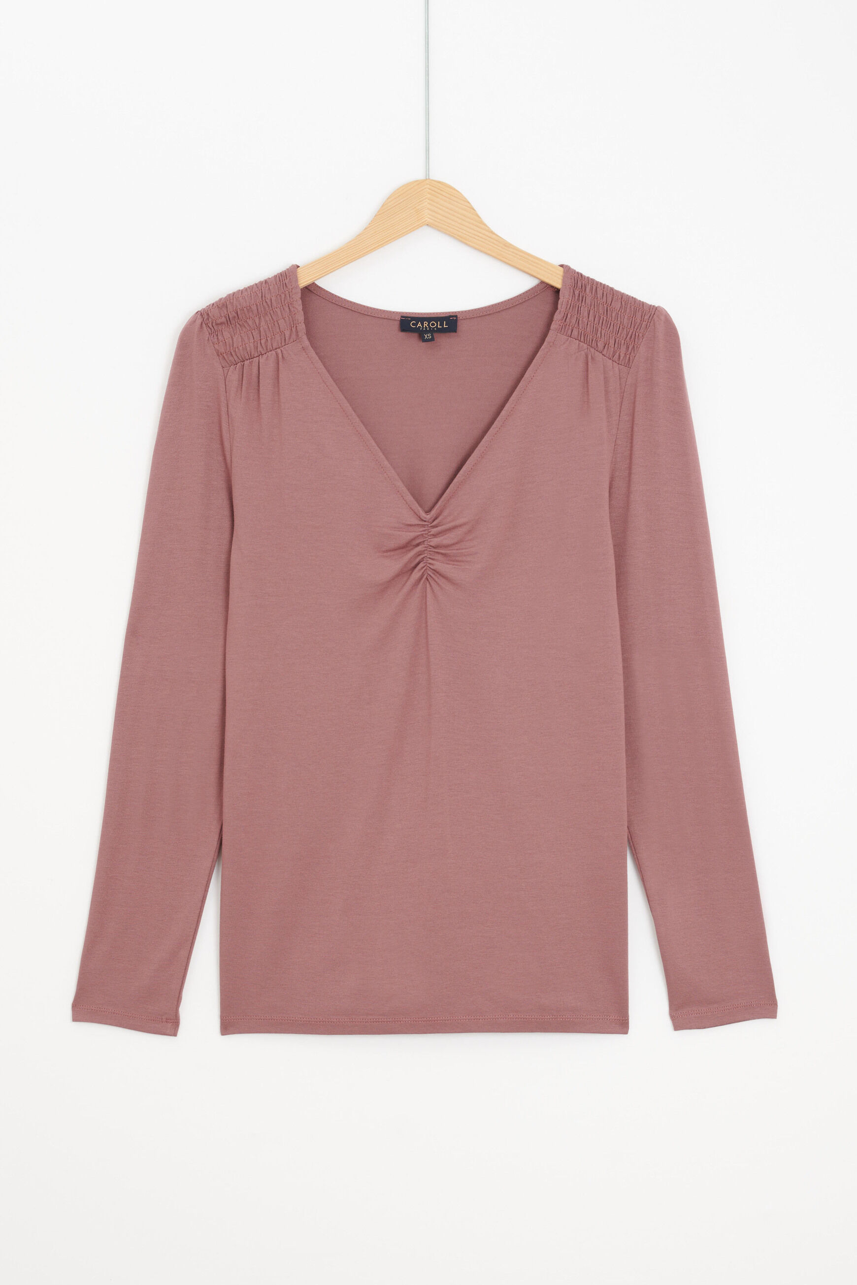 t-shirt wilton vieux rose femme