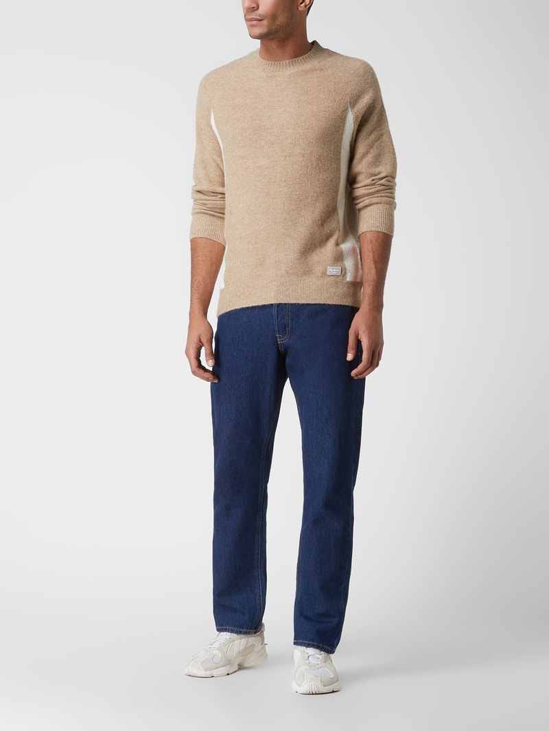 Pullover mit Raglanärmeln Modell 'Monroi' in beige
