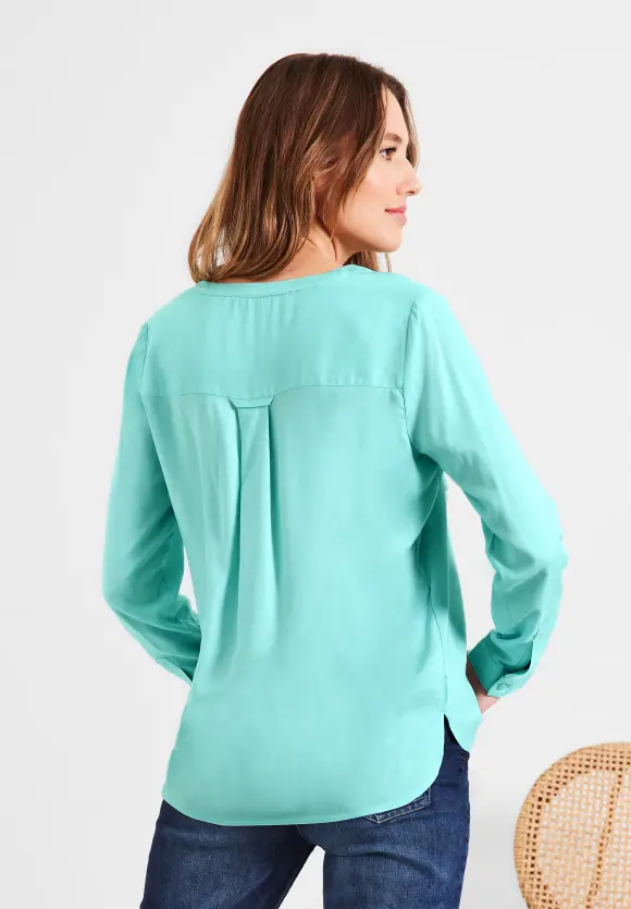 CECIL Bluse in Unifarbe