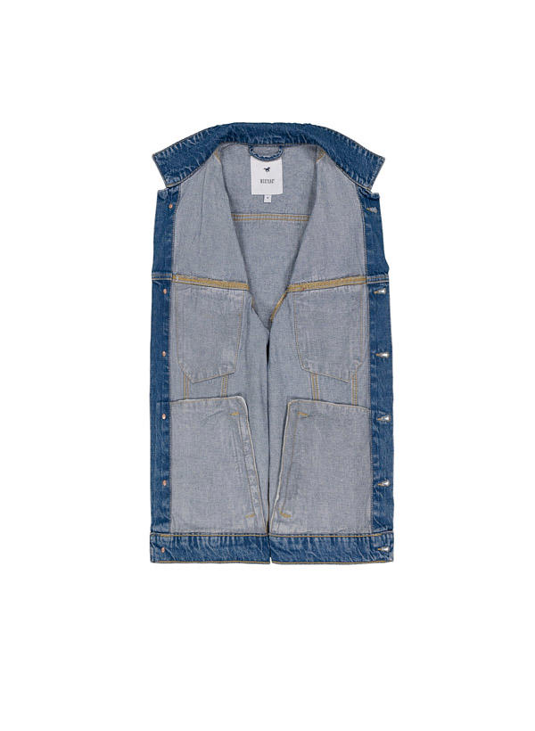 MUSTANG, Jeansjacke Dallas, Baumwolle, denimblau
