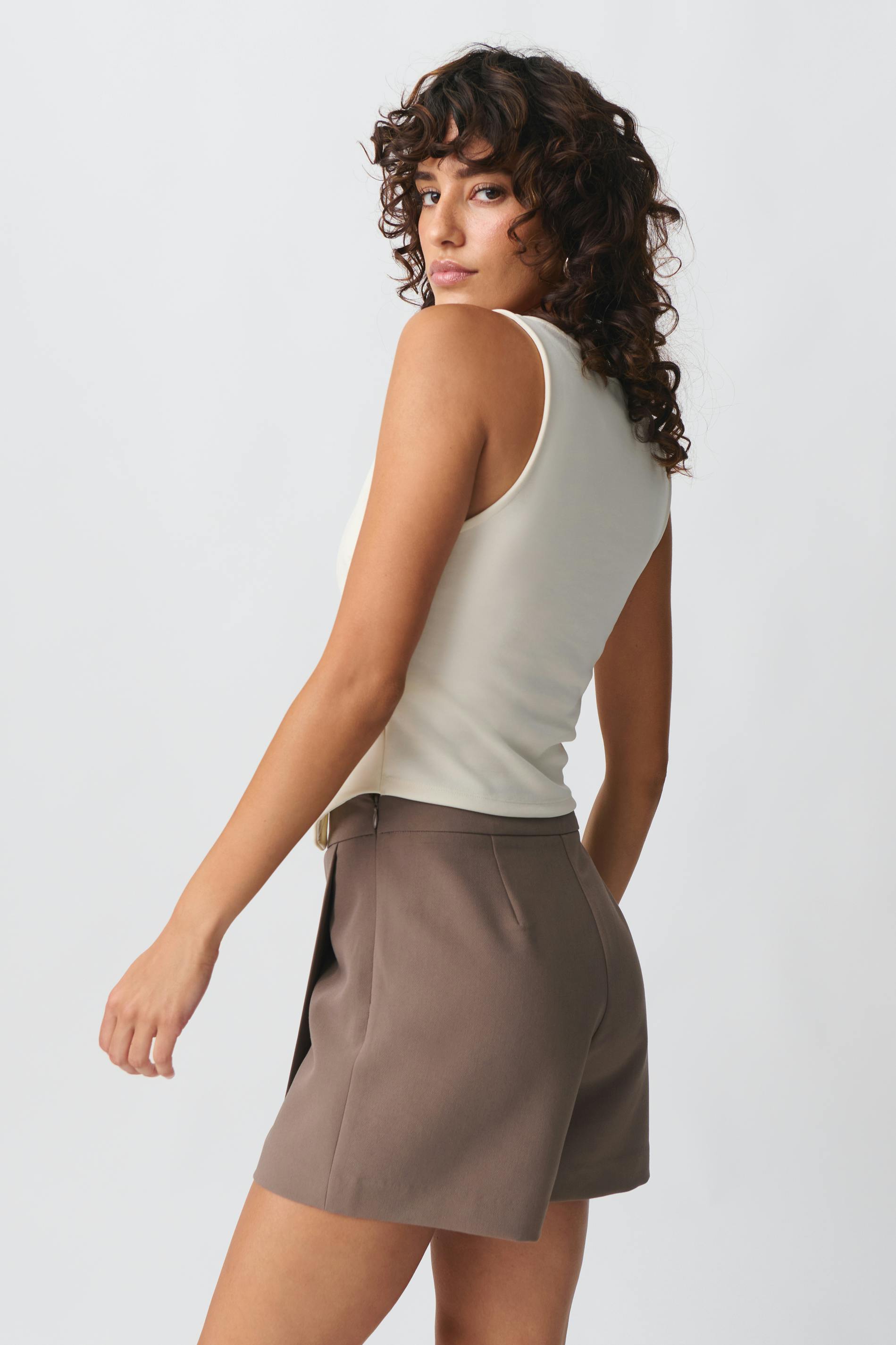Mini wrap skort