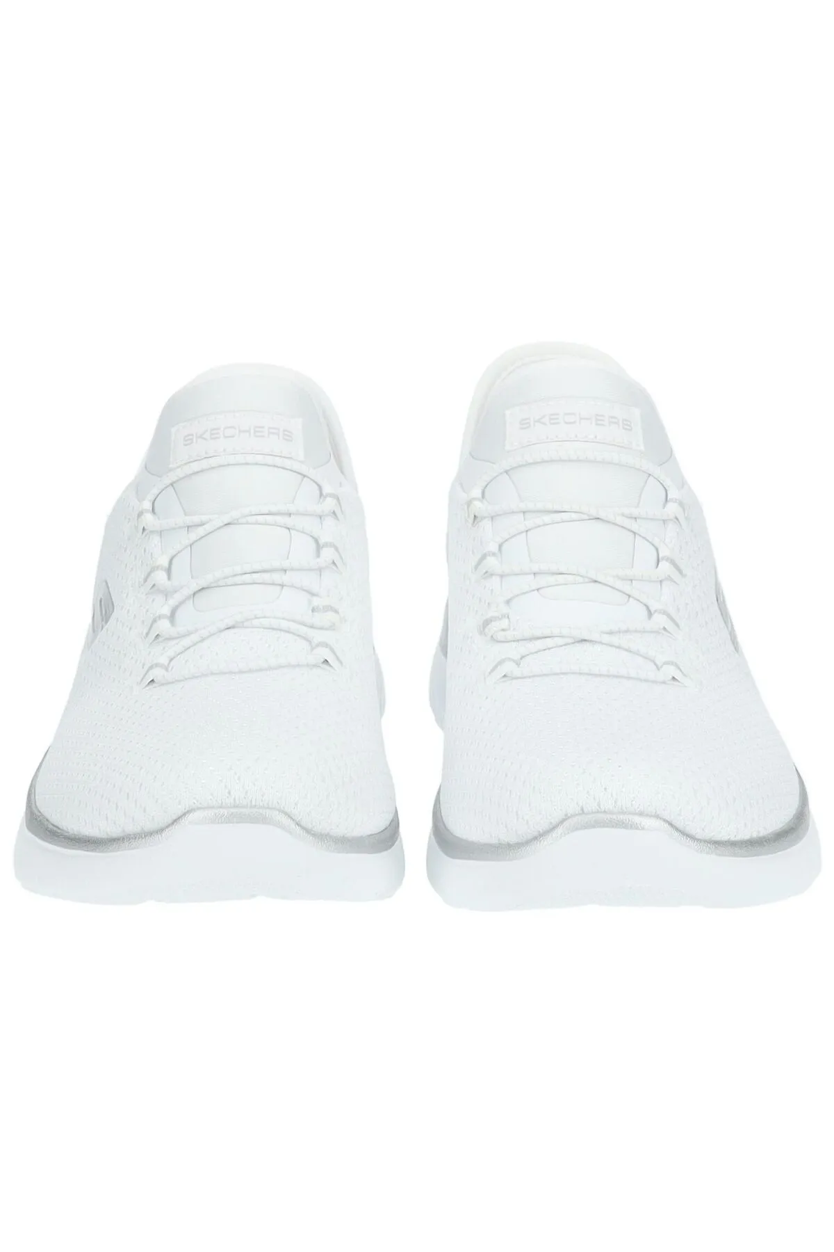 SKECHERS  Sneaker - Weiß - Flacher Absatz
