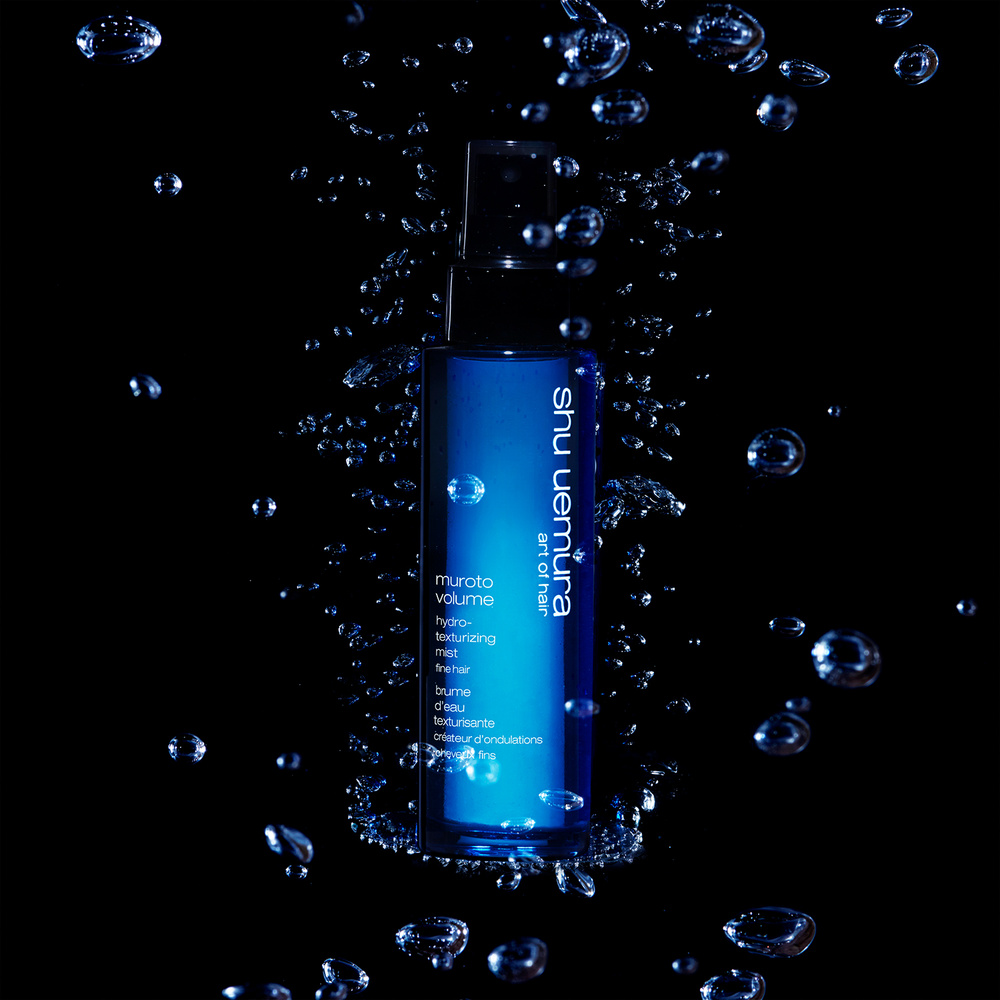 shu uemura art of hair brume d'eau muroto volume brume d'eau texturisante