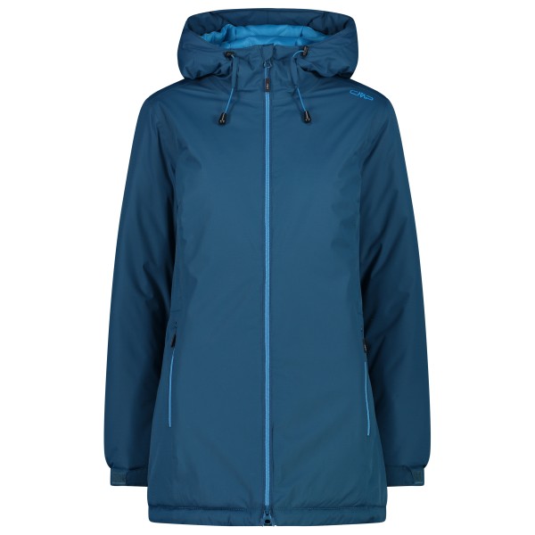 CMP - Women's Jacket Long Fix Hood Ripstop - Mantel