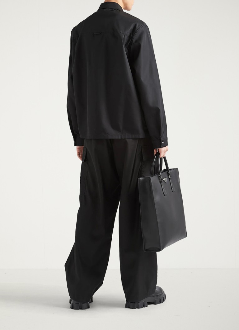 Prada Re-Nylon košulja s logotipom