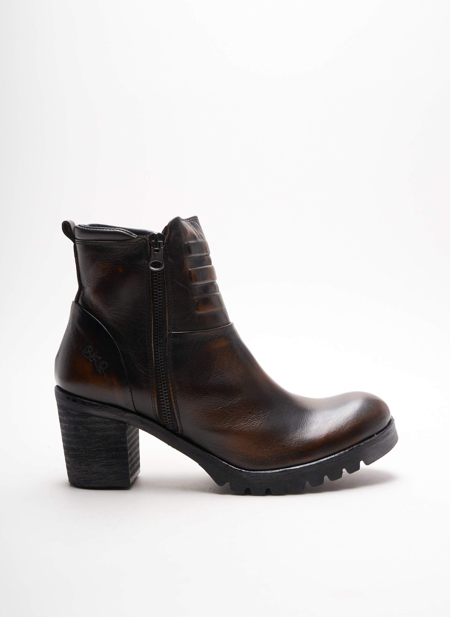 Bunker Bottines Femme couleur marron