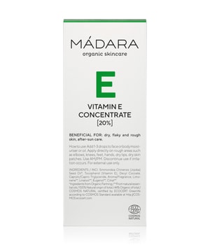 MADARA Custom Actives Vitamin E Concentrate Gesichtsöl-17.5 ml