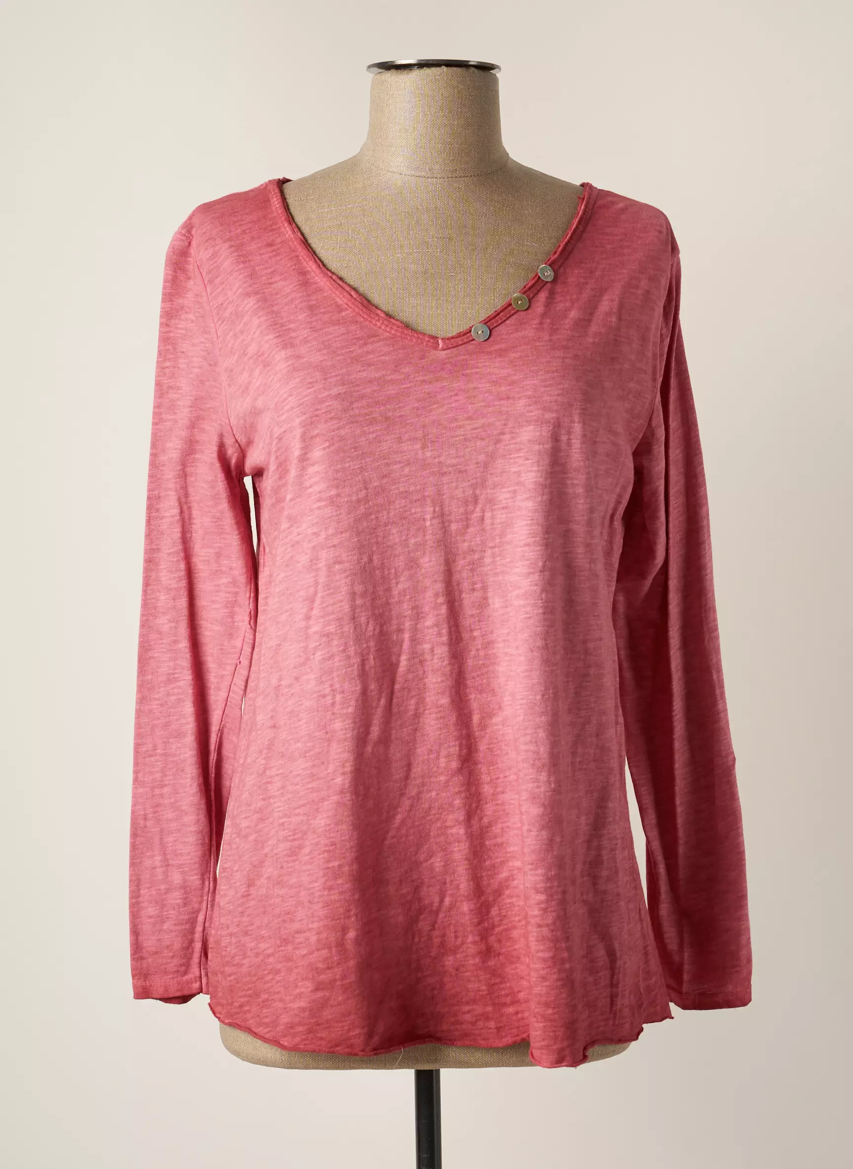 Entracte Tshirts Femme couleur rouge
