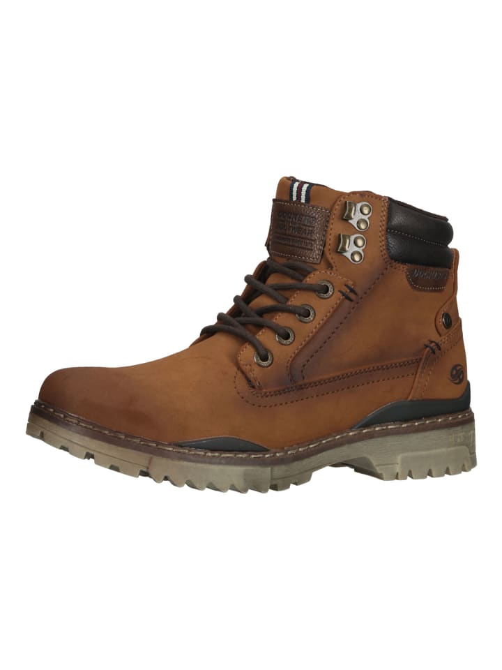 DOCKERS Stiefelette in Cognac günstig kaufen