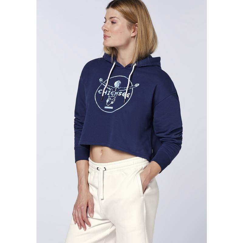 Chiemsee Cropped Hoodie Sweatshirt Damen