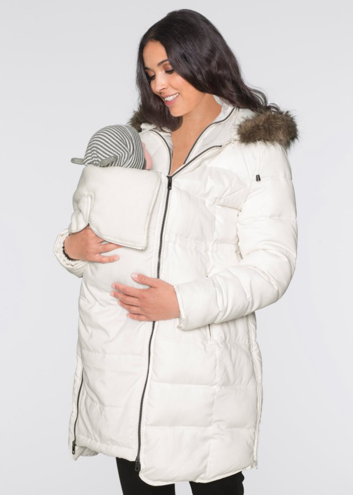 Umstandsjacke/Tragejacke, gesteppt