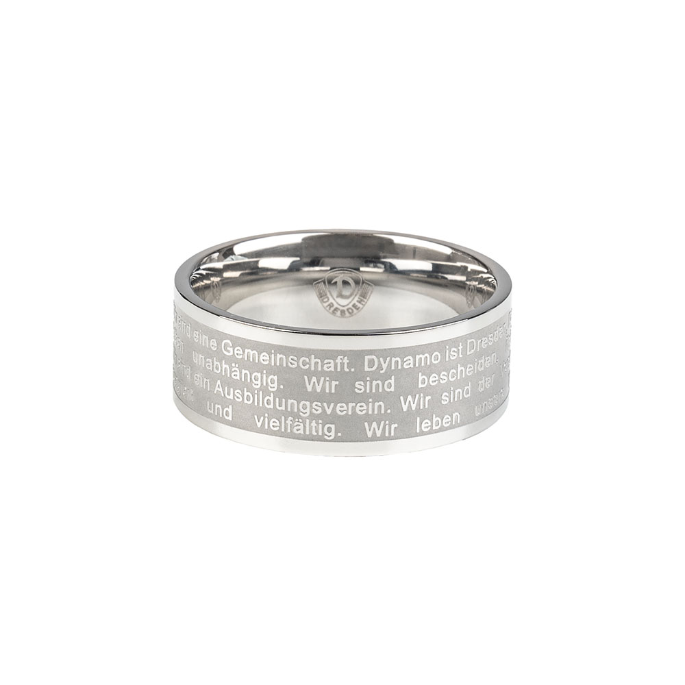 Ring DYNAMO Edelstahl