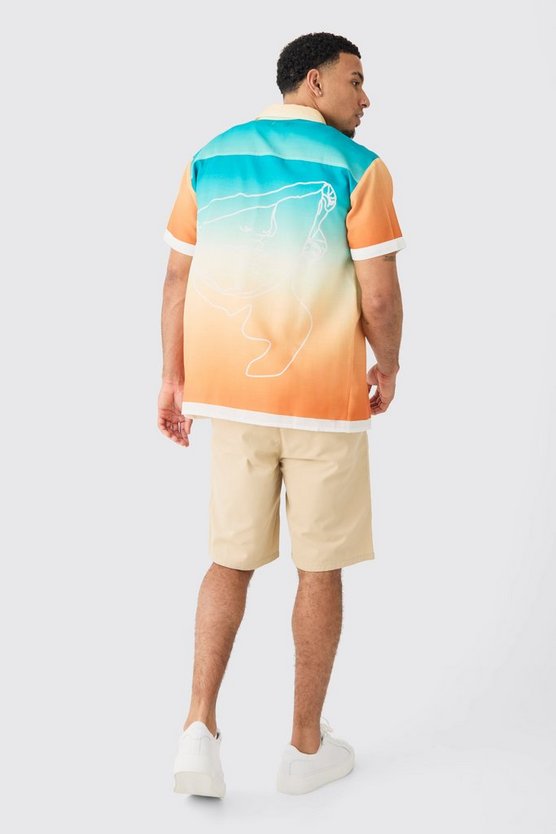Lockere Shorts mit elastischem Bund