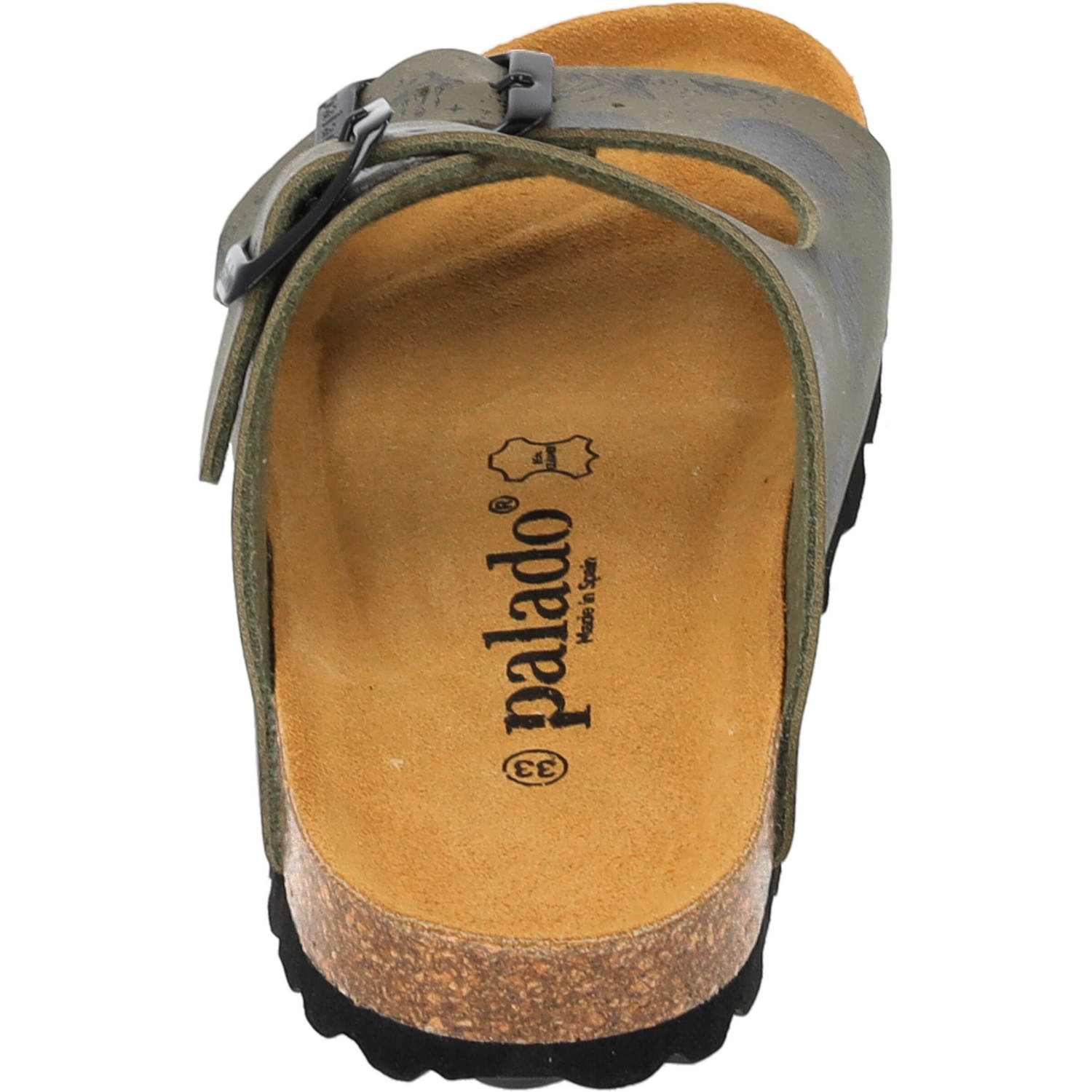 Palado Kids Korfu B Print, Pantoletten, Kinder, Khaki Planets