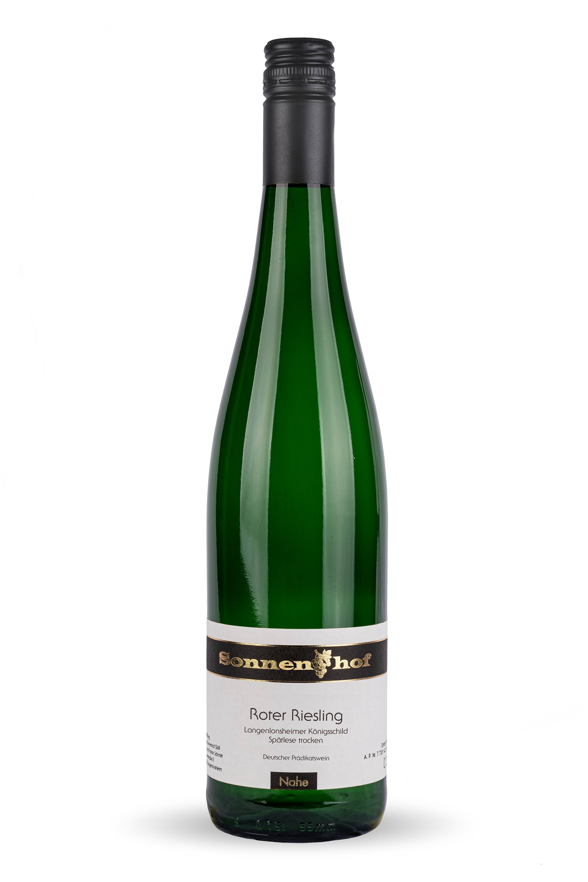 Weingut Sonnenhof (Nahe) Roter Riesling Spätlese Langenlonsheimer Königsschild trocken 2022
