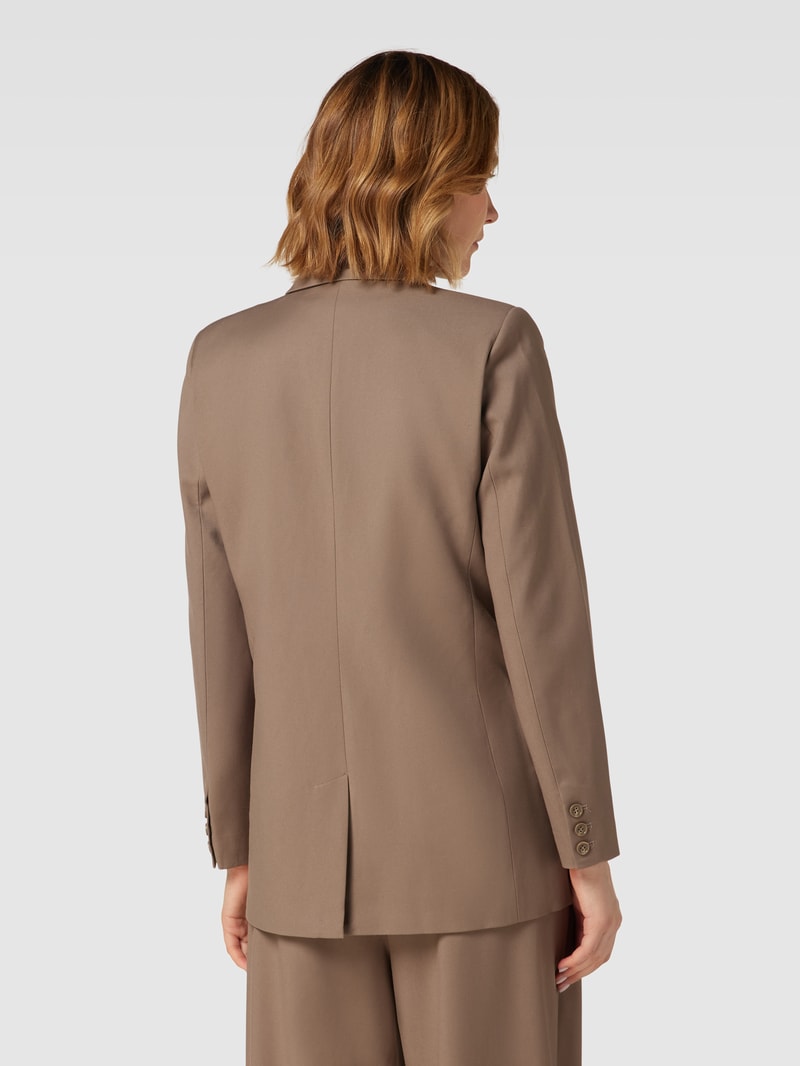 Blazer mit Paspeltaschen Modell 'Paula' in haselnuss braun