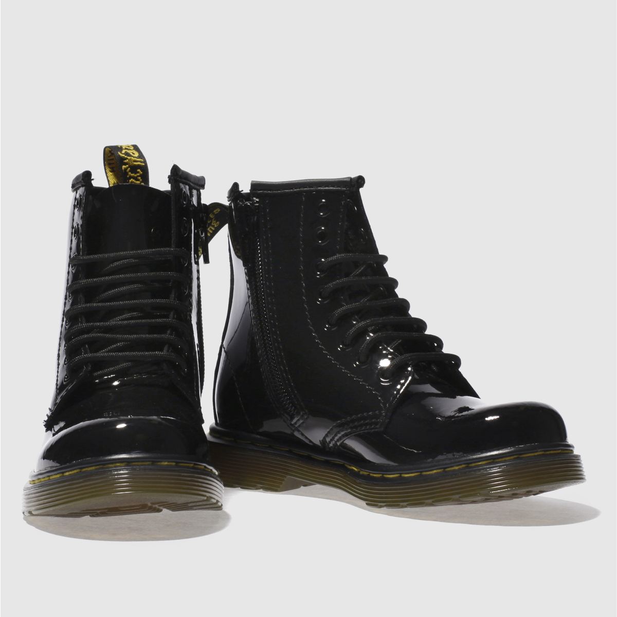 Dr Martens svarta 1460 Junior-stövlar för flickor