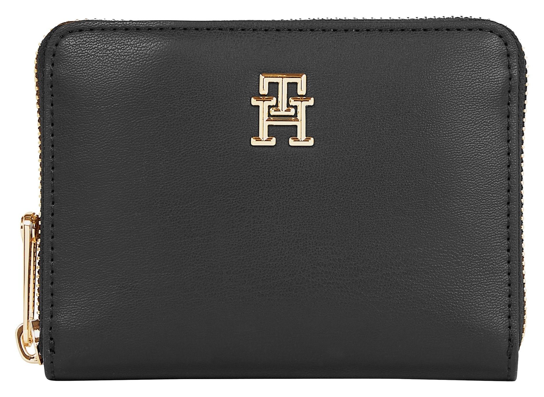 Tommy Hilfiger Geldbörse ICONIC TOMMY MEDIUM ZA, mit TH-Emblem