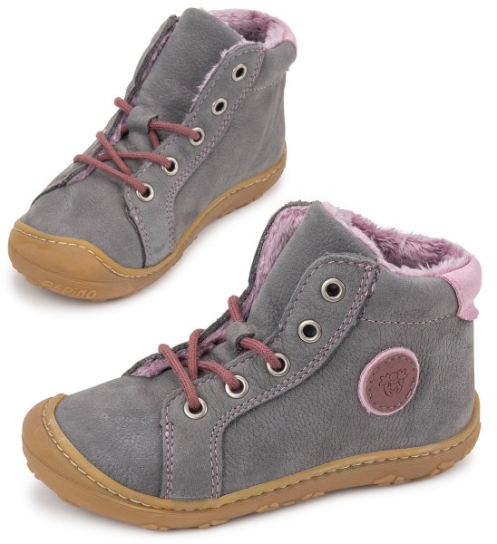 Ricosta Pepino ~ Georgie Lederstiefel Warm ~ Graphit